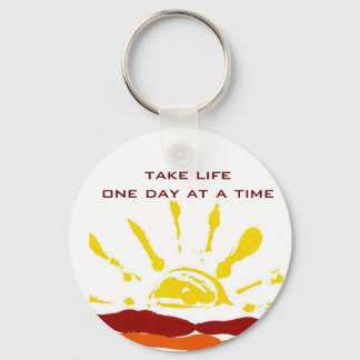 One day at a time key ring