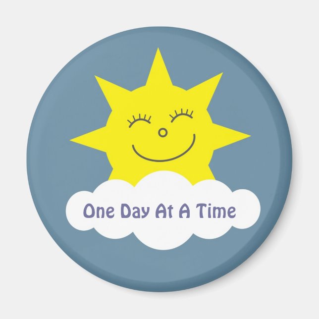 One Day At A Time magnet (Front)