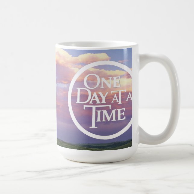 One Day At A Time Photo Mug (Right)