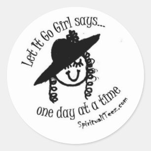 one day at a time stickers