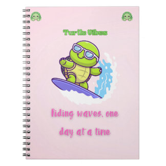 One Day at a Time-Turtle Life For Girls Gifts Notebook