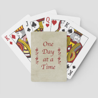 One Day at a Time/Vintage Style Playing Cards