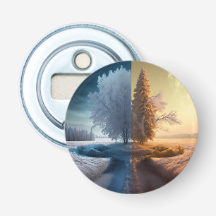 One day in winter bottle opener