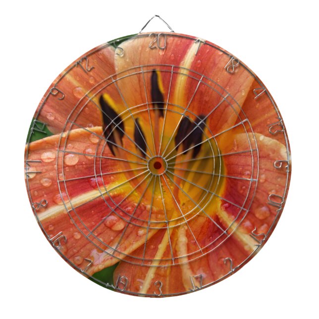 One day lily dartboard (Front)