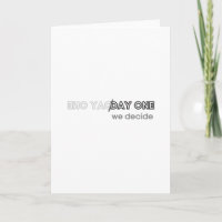One Day or Day One - We decide