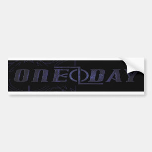 One Day "TruBlu" Bumper Sticker