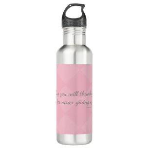 One day U will thank yourself for never giving up. 710 Ml Water Bottle