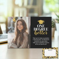 One Degree Hotter - Graduation Thank You - Photo