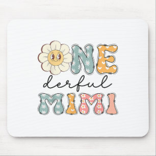 One Derful Mimi Daisy First Birthday Family Matchi Mouse Mat