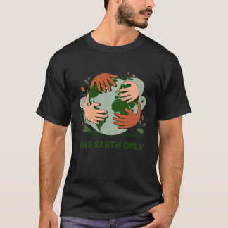 One earth only vintage style T-Shirt