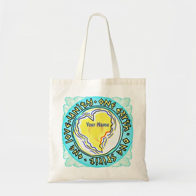 One Earth  Tote Bag (Front)