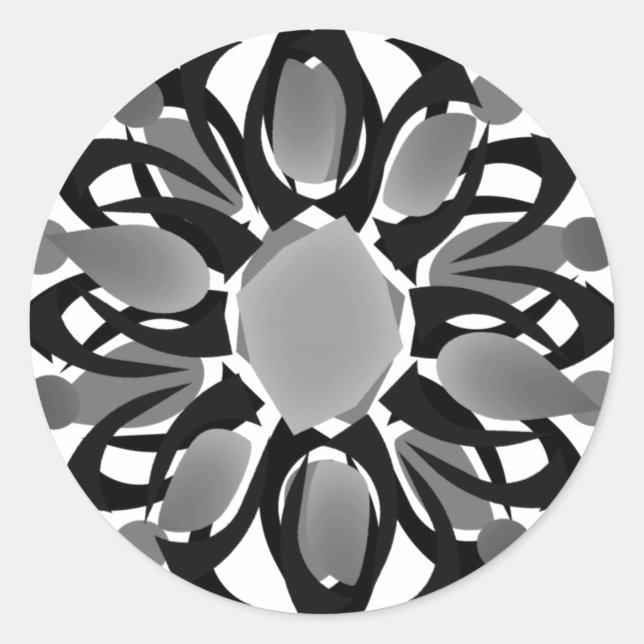 one element pattern 2 sticker  (Front)