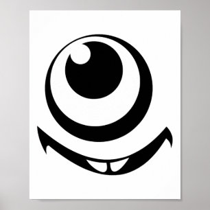 One Eye Monster Costume Easy Costume Ideas Hallowe Poster