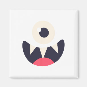 One Eye Monster Easy Costume Ideas Halloween Graph Magnet