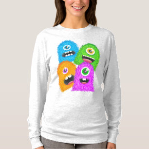 One Eyed Fuzzy Monsters T-Shirt