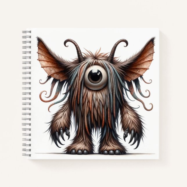One-Eyed Monster Notebook (Front)