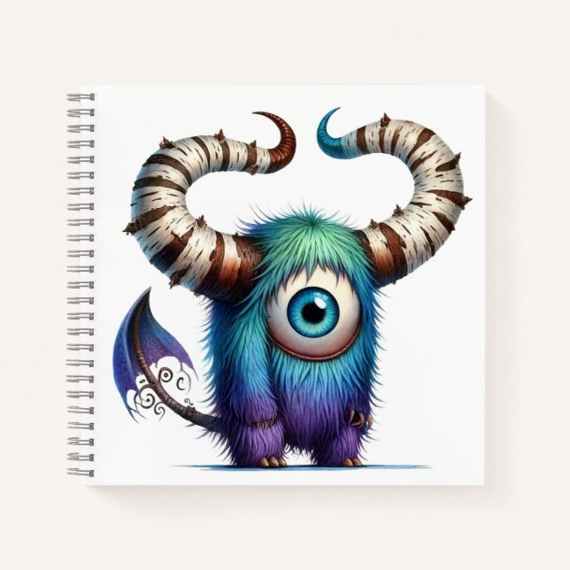 One-Eyed Monster Notebook (Front)