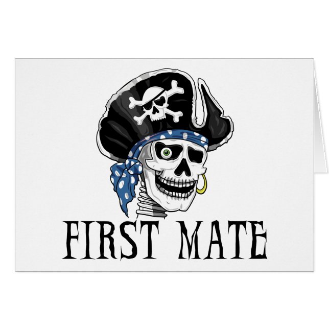 One-eyed Pirate First Mate (Front Horizontal)