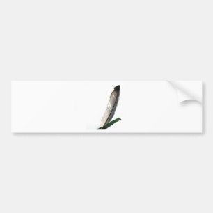 One Feather Bumper Sticker
