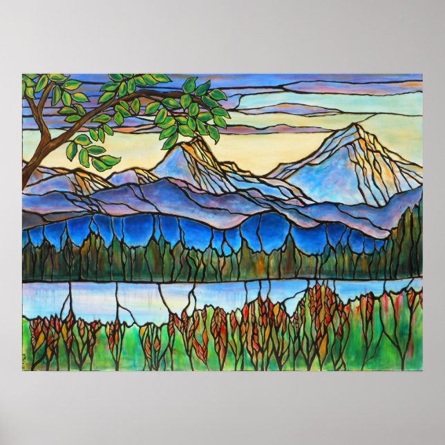 "One Fine Day"  landscape canvas print (Front)