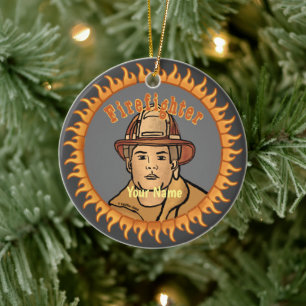 One Firefighter ornament