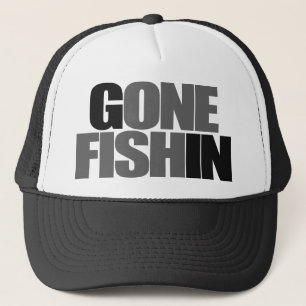 One Fish GONE FISHIN Hat