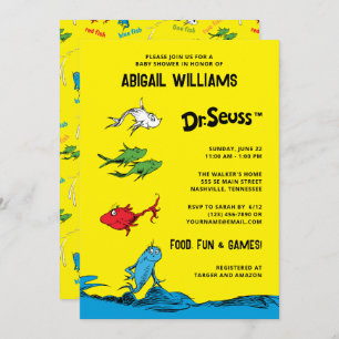 One Fish Two Fish - Baby Shower Invitation