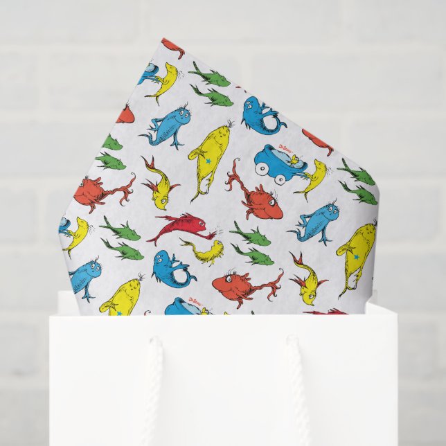 One Fish Two Fish - First Birthday Tissue Paper (Gift Bag)