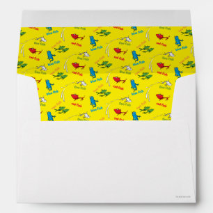 One Fish Two Fish Yellow Pattern Envelope