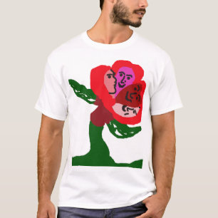One Flower, Four Faces – The Dance of Unity T-Shirt