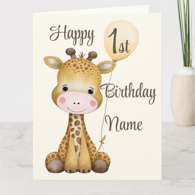 One Folded Greeting Card (Front)