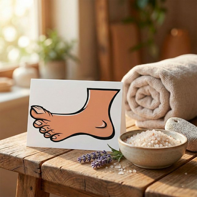 One Foot Greeting Cards (Creator Uploaded)