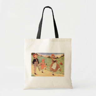 One Foot Up, One Foot Down Nursery Rhyme Tote Bag