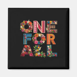 One For All Embrace Unity  Magnet