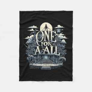 One For All Embracing Unity In A World Of Fleece Blanket