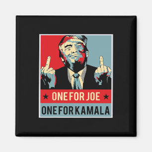One For Joe One For Kamala  Magnet