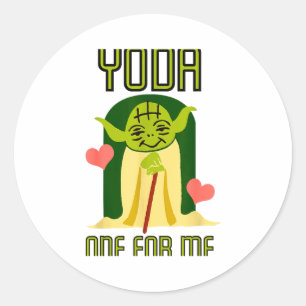 One For Me Cute Valentines Day Disn  Classic Round Sticker