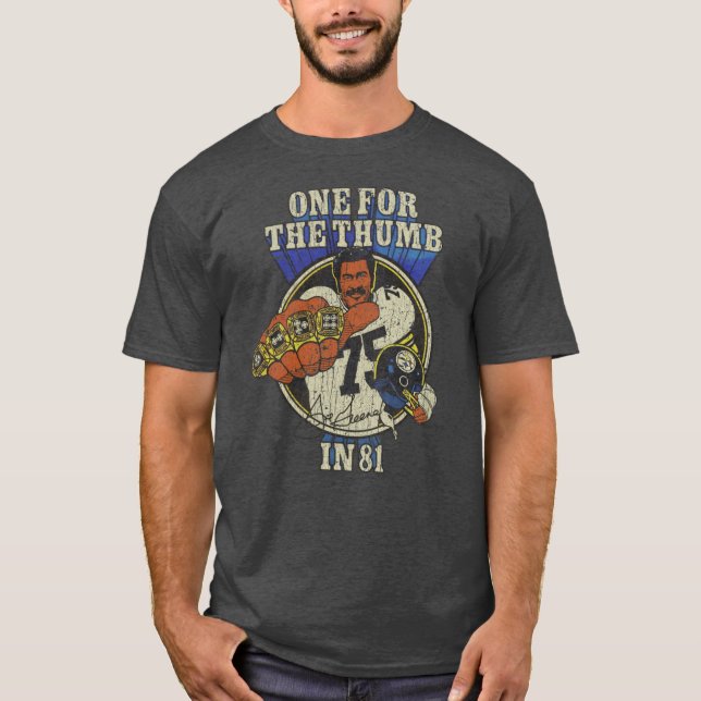 One Forhehumb In 81 retro T-Shirt (Front)