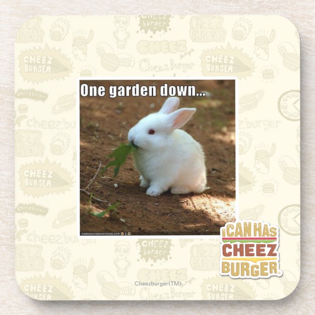 One Garden Down� Coaster (Front)