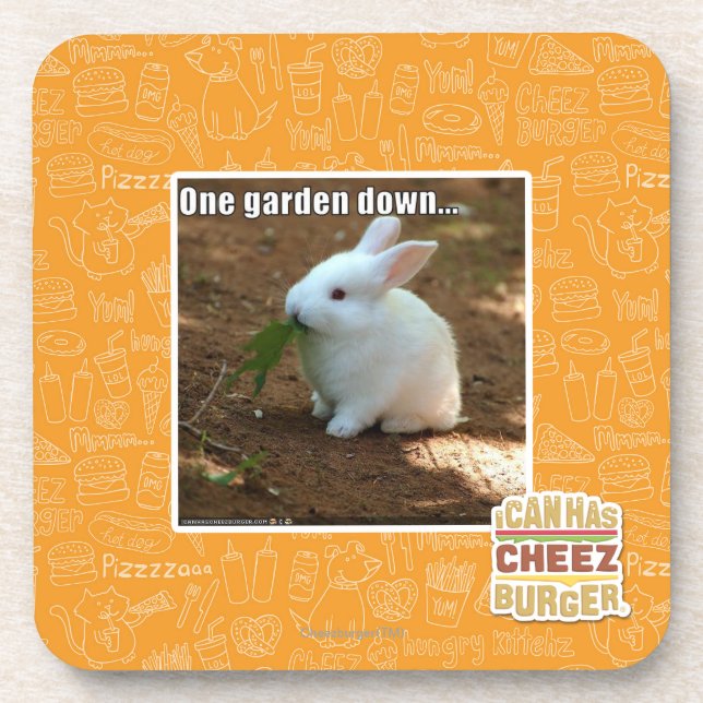 One Garden Down� Coaster (Front)