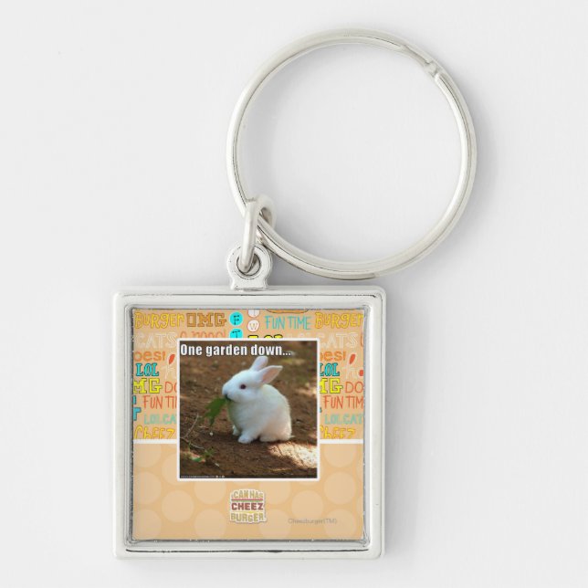 One Garden Down� Key Ring (Front)