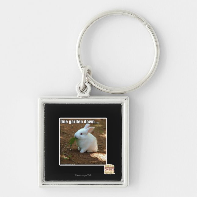 One Garden Down� Key Ring (Front)