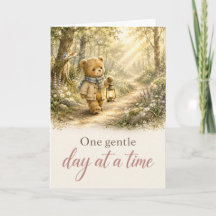 One Gentle Day at a Time Get Well Card