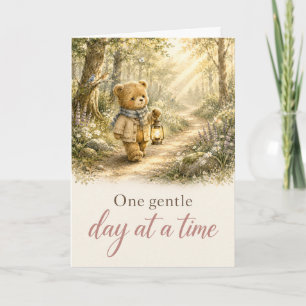 One Gentle Day at a Time Get Well Card