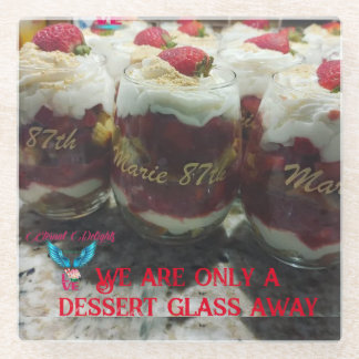 "One Glass Away" Coaster