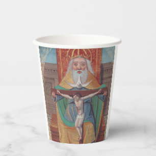 One God Holy Trinity in Glory Paper Cups