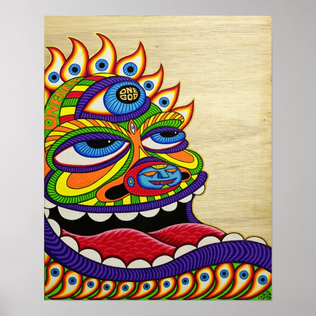 One God Poster (Front)