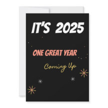 ONE GREAT YEAR COMING UP Positive affirmations 