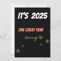 ONE GREAT YEAR COMING UP Positive affirmations