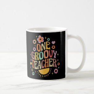 One groovy teacher coffee mug